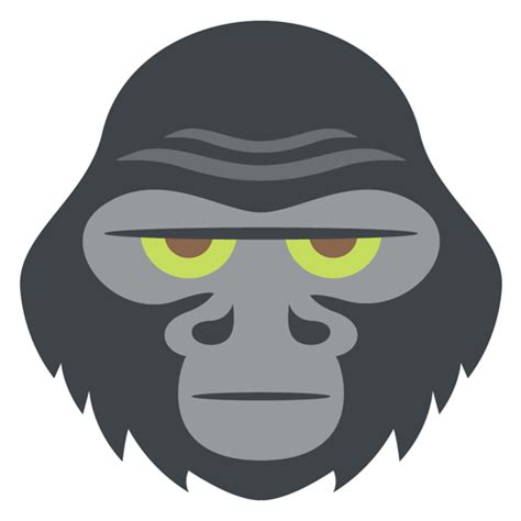 Gorilla Face Sticker - Just Stickers : Just Stickers