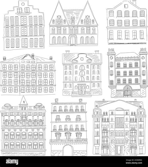 Old Buildings Drawings