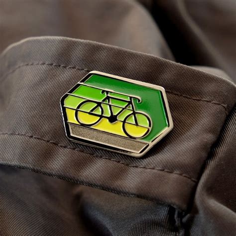 Bicycle Enamel Pin - Etsy