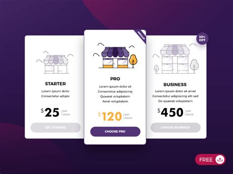 20+ Latest Free HTML & PSD Pricing Table Templates (Updated For 2018 ...