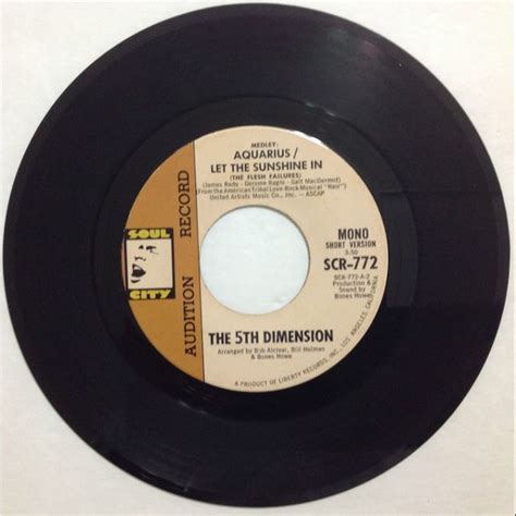 The 5th Dimension - Aquarius/Let The Sunshine In [45 RPM vinyl] RARE VERSION on eBid Ireland ...