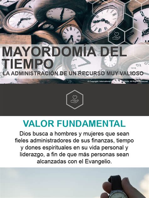 17 Mayordomía Del Tiempo - 26. | PDF