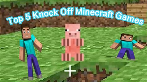 5 Terrible Minecraft Knock Off Games!!! (Gameplay) - YouTube