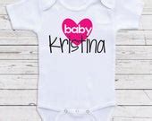 Funny Cute or Personalized Baby Clothing by NewbornBabyClothes