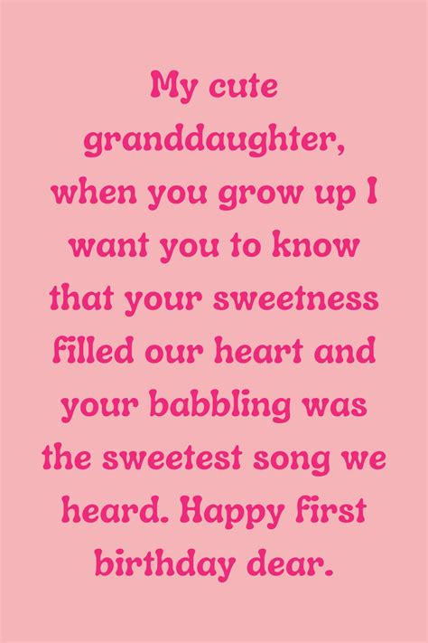 43 Granddaughter Birthday Quotes + Card Messages - Darling Quote