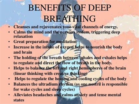 Meditation deep breathing exercises