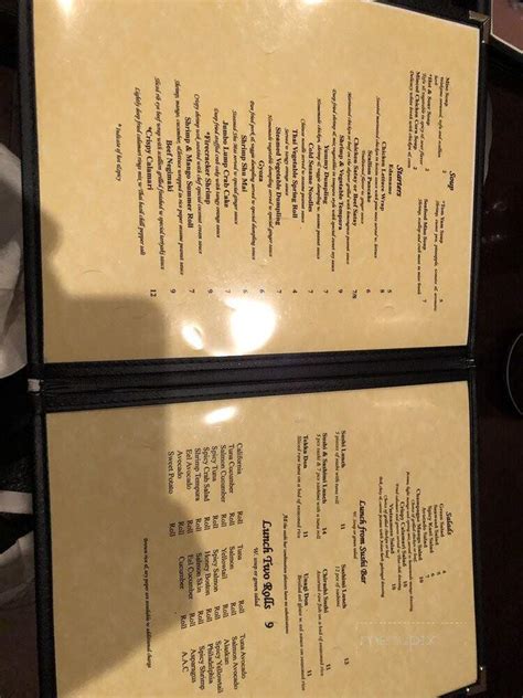 Menu of Blossom Asian Bistro in Wayne, NJ 07470