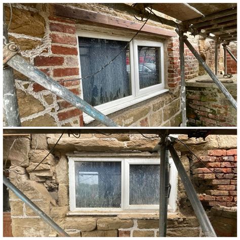 Lintel Installation in Yorkshire - The Yorkshire Lime Company Ltd