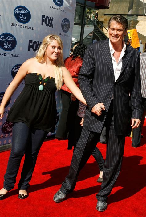 David Hasselhoff's Plus-Size Daughter Is a Beauty Icon after Being Teased & Proud Dad Supports Her