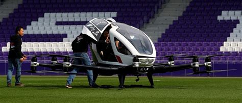 South Korea Shows Off Flying Drone Taxi Capable Of Transporting Two ...