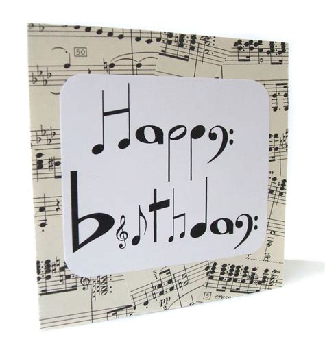 Handmade birthday card for music lovers | Regalos para músicos ...