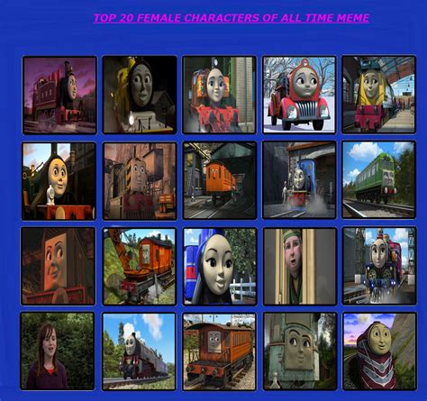 Top 20 Favourite Female Thomas Characters by TheTrainMrMenPonyFan on DeviantArt