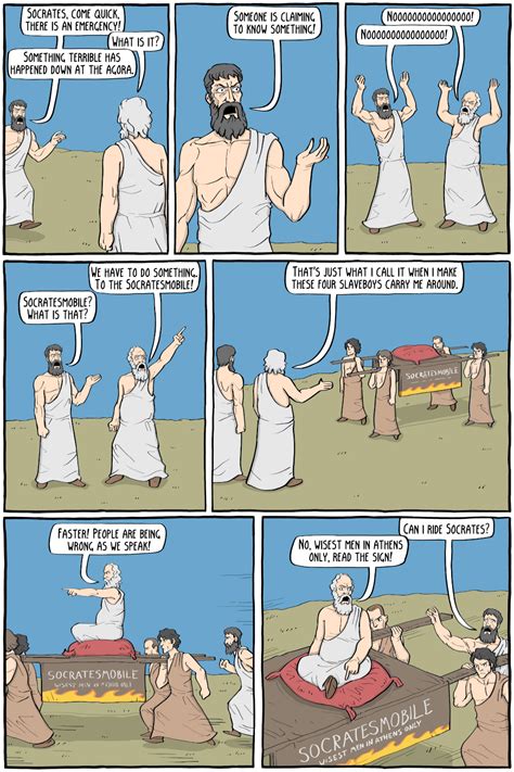 Aristotle And Plato Comic