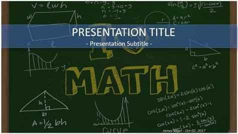 Free Math Powerpoint Templatesfor 2018 | The highest quality PowerPoint Templates and Keynote ...