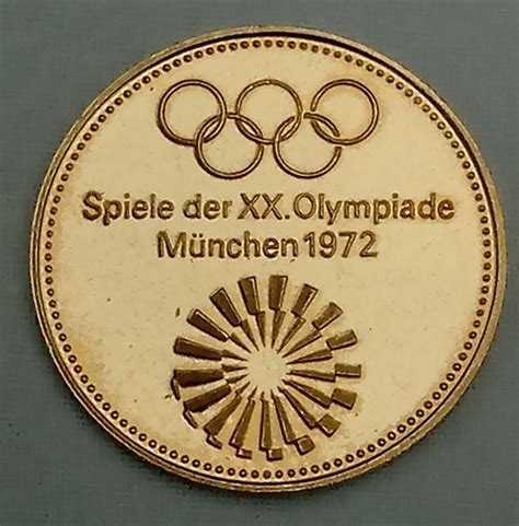 Germany – Medal 1972 Gold, Munich Olympics - Catawiki