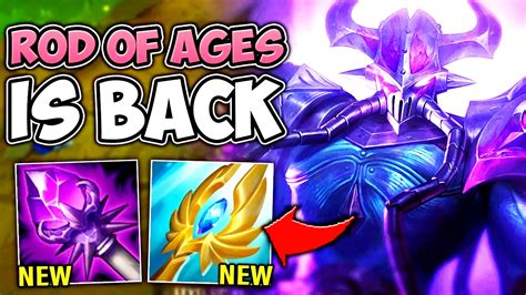 Rod of Ages is back in League of Legends - Three new mystical items in ...