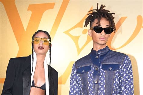 Willow & Jaden Smith Get Trendy at Louis Vuitton Spring 2024 Mens Show