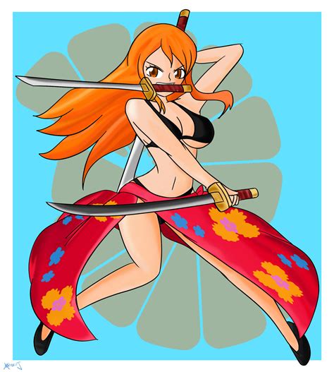 Nami: Three-Sword Style by Xero-J on DeviantArt