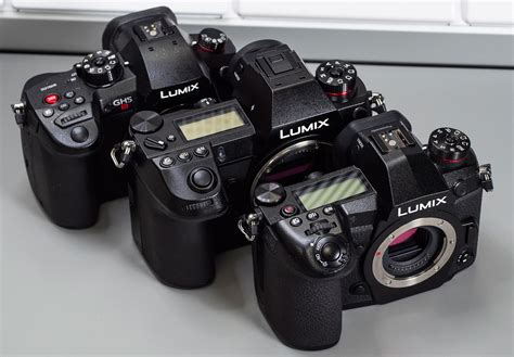 Panasonic GH5s, S1R and G9 mirrorless cameras side-by-side comparison ...