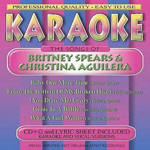 The Songs of Britney Spears & Christina Aguilera by Karaoke (CD, Sep ...