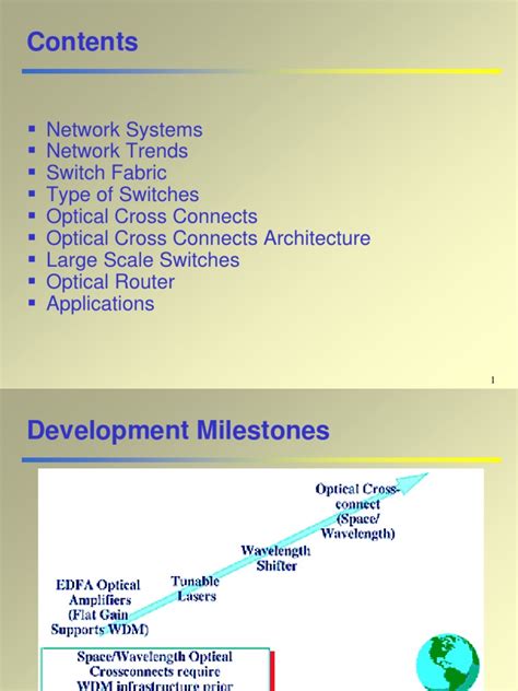 Optical Switches | PDF | Computer Network | Wavelength Division ...