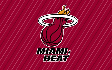 Download Basketball NBA Logo Miami Heat Sports HD Wallpaper by Michael Tipton