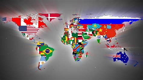 Wolrd Map, world, earth, flags, map, HD wallpaper | Peakpx