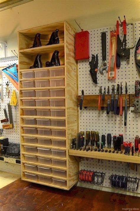 Brilliant Tool Garage Organization Storage Ideas 40 Garage Hacks, Garage Organization Tips, Diy ...