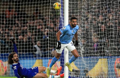 Riyad Mahrez nets winner as Man City beat Chelsea to cut gap to leaders ...