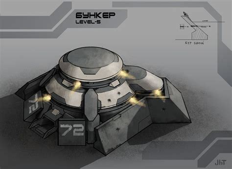 Bunker by Igor-Zhovtovsky on DeviantArt | Bunker, Starship concept, Sci fi