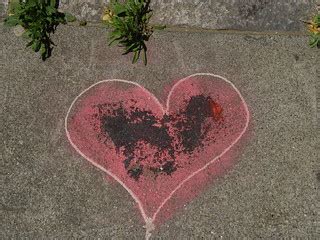 Broken Heart on the Sidewalk | Broken Heart on the Sidewalk … | Flickr