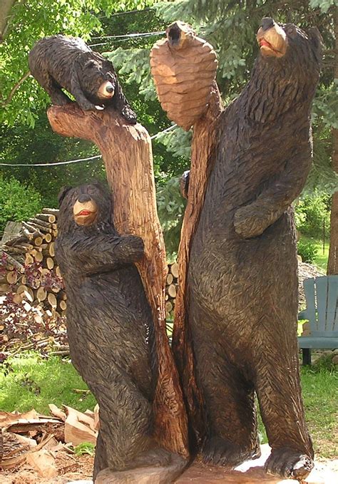 Pin by Trees Group on Tree Carvings | Tree carving, Chain saw art, Chainsaw carving