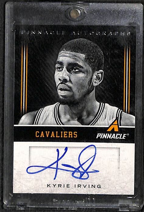 Lot Detail - Lot Of 2 Kyrie Irving Autograph Cards