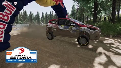 WRC 10 Career Mode Gameplay - Part 14 - Estonia Rally (cont.) - YouTube