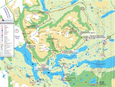 How to Plan The W in Torres del Paine National Park.