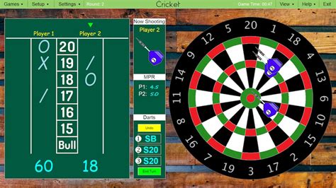 Dart Scoring PC App, Dart Software, Digital Scoreboard, 501, Cricket ...