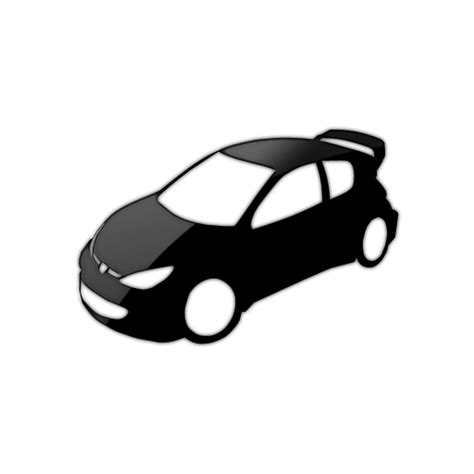 Black Car Icon Transparent Background