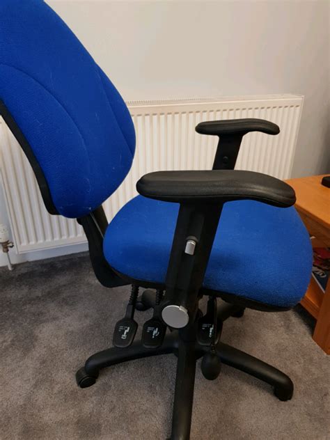 Blue office chair | in Plymouth, Devon | Gumtree