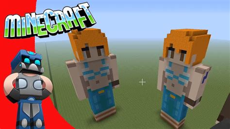 Nami skin Pixel art Minecraft Tutorial / Como hacer a Nami de One Piece Pixel Art Minecraft ...