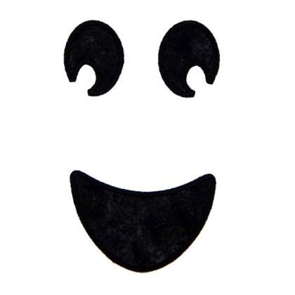 Happy Ghost Face Template Printable