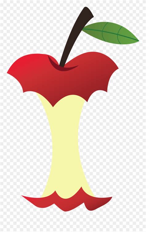 Apple Core Clipart Png Transparent Png (#2153058) - PinClipart