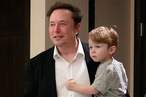 Elon Musk pictured with son X AE A-XII in rare outing in Miami