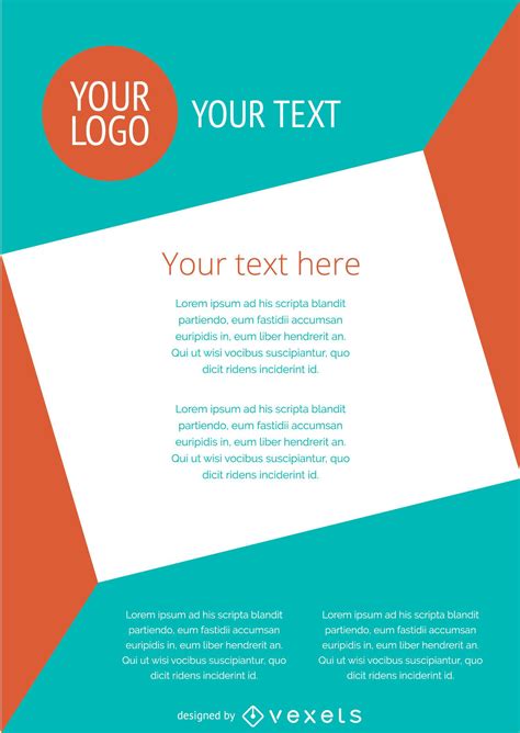 Flyer Template Vector Download