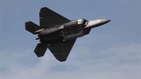 F-22 Raptor SONIC BOOM, Sound Barrier Breaks Vertical Take Off, & CO - YouTube