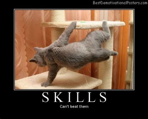 Skills - Motivational Poster