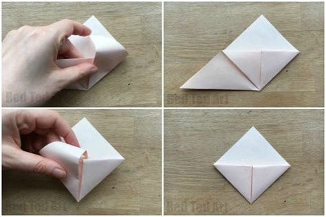 How to make an Origami Bookmark Corner Easy - RedTedArt - Easy Crafts