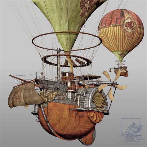 Steampunk Airship Model Kits | Steampunk Zeppelin Model | www.pixshark.com - Images ...