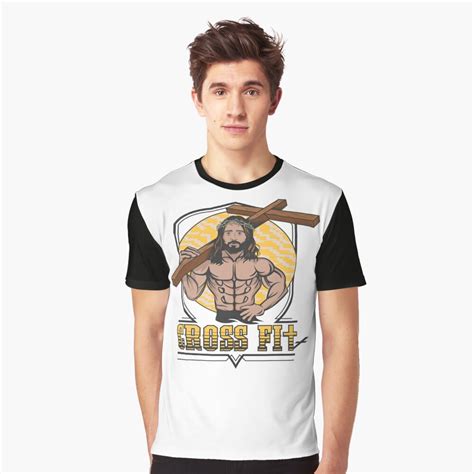 "Jesus CrossFit" T-shirt by overwithdrawn | Redbubble