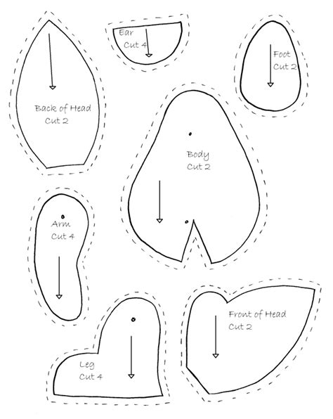 My Project of the Week | Teddy bear sewing pattern, Memory bears pattern, Bear patterns free