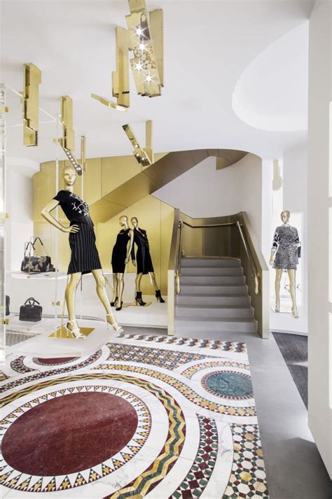 Versace | Jamie Fobert Architects | Store design boutique, Store design ...